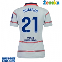 Atletico Madrid Cristian Romero #21 Rezervni Dres za Ženska 2026-27 Kratak Rukav
